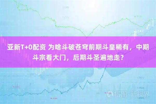 亚新T+0配资 为啥斗破苍穹前期斗皇稀有，中期斗宗看大门，后期斗圣遍地走？